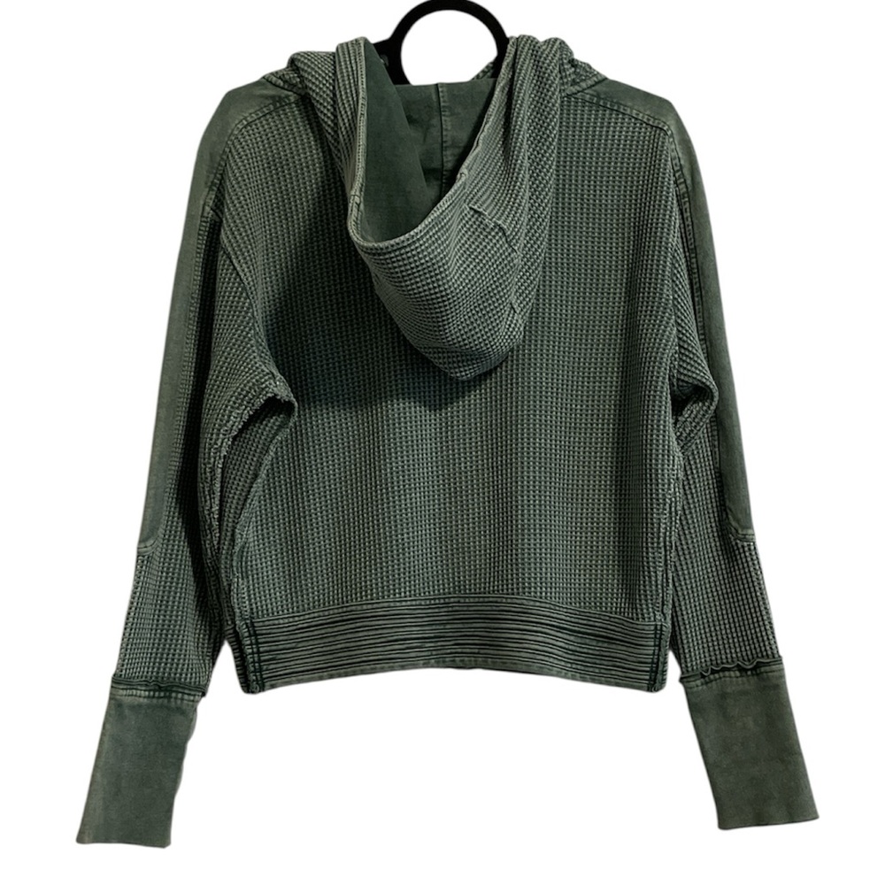 Dear John Carly Hoodie Jacket​ Dark Moss Women’s Size Small - Picture 4 of 7